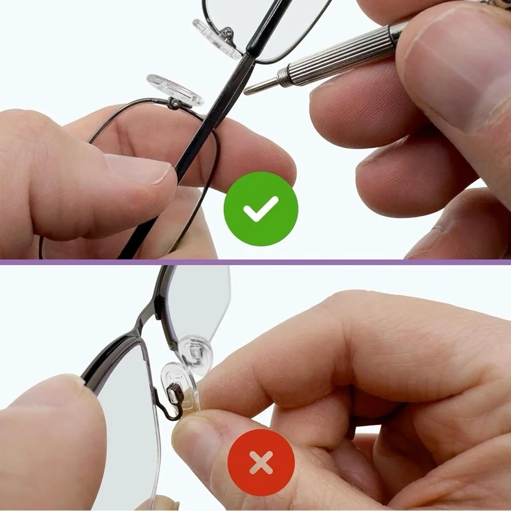 Glasses Replacement Nose Pads Repair Kit